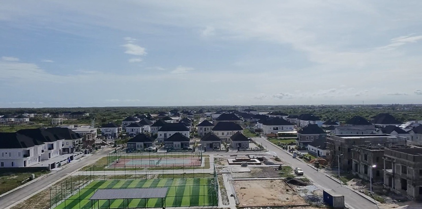 Amen Estate Phase 2 aerial view